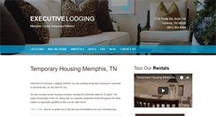 Desktop Screenshot of executivelodging.com